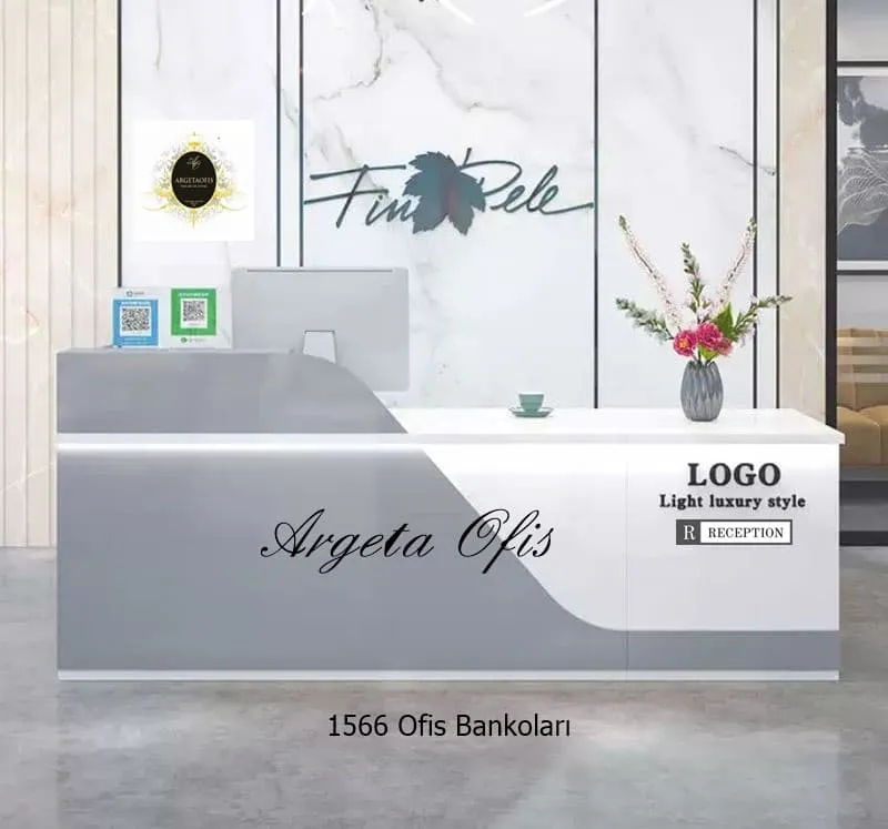1566 Karşılama Bankoları - Prestij ve Güven Vurgulu Tasarım 1566 Karşılama Bankoları
