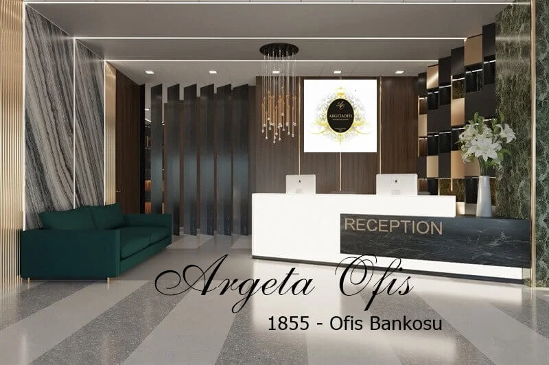 1855 Karşılama Bankoları - Prestij ve Güven Vurgulu Tasarım 1855 Karşılama Bankoları