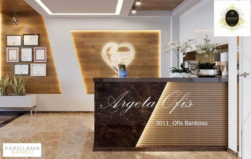 3011 Karşılama Bankoları - Estetik tasarım 3011 Karşılama Bankoları