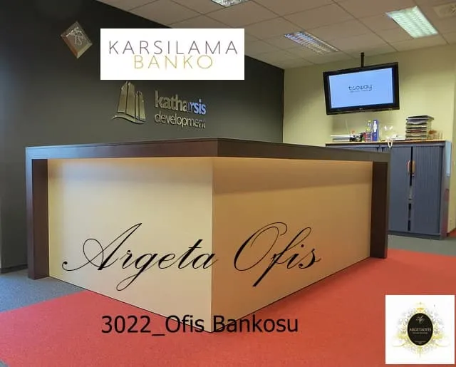 3022 Karşılama Bankoları - Şıklığı ve Fonksiyonelliği Buluşturan Çözümler 3022 Karşılama Bankoları