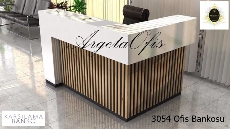 3054 Karşılama Bankoları - Estetikle gelen profesyonellik! 3054 Karşılama Bankoları